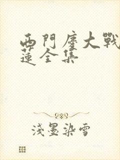 西门庆大战潘金莲全集