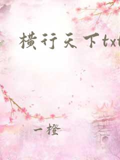横行天下txt