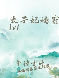 太子妃娇宠日常1v1