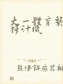 大一体育系精牛榨汁机