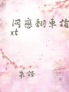 网恋翻车指南txt