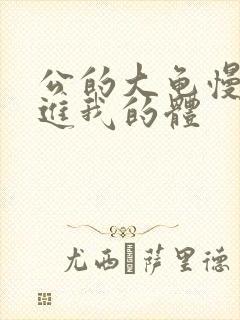 公的大龟慢慢挺进我的体