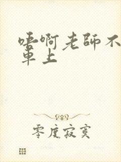 唔啊老师不可以车上