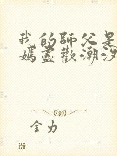 我的师父是王语嫣尽欢潮汐