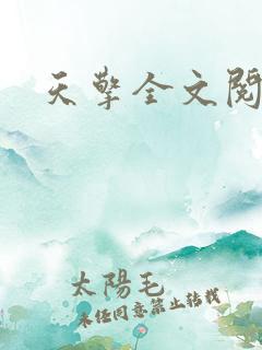 天擎全文阅读