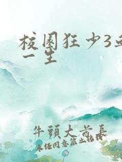 校园狂少3血染一生