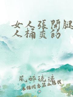 女人张开腿让男人桶爽的