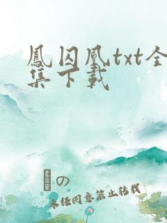 凤囚凰txt全集下载