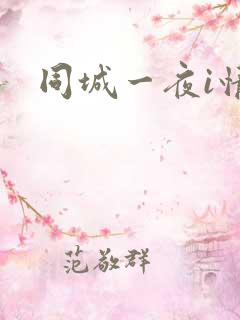 同城一夜i情