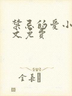 禁忌的爱小说全文免费