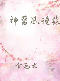 神医凰后苏小暖