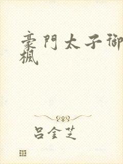 豪门太子御母秦枫