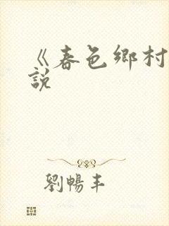 《春色乡村》小说
