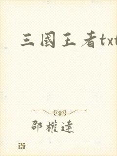 三国王者txt