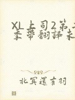 XL上司2第二季带翻译未增
