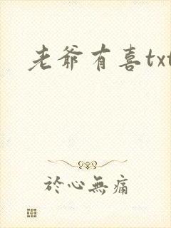 老爷有喜txt