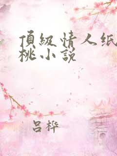 顶级情人纸皮核桃小说
