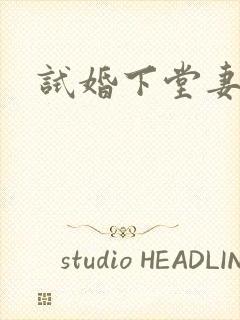 试婚下堂妻