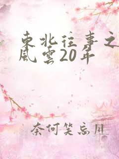 东北往事之黑道风云20年