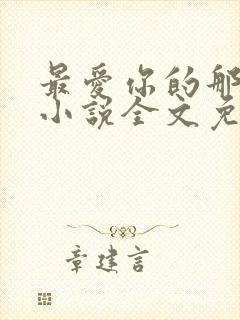 最爱你的那十年小说全文免费阅读