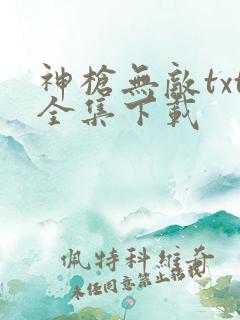神枪无敌txt全集下载