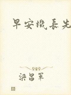 早安机长先生
