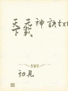 天元神诀txt下载