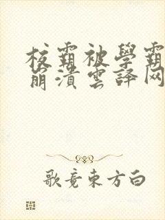 校霸被学霸玩到崩溃云译网