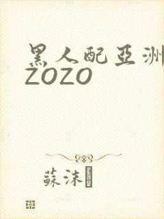 黑人配亚洲女人ZOZO