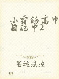 小霜的高中成长日记中2