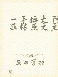 一手抚大 阿司匹林原文免费阅读