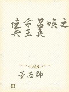 使命召唤之大炮兵主义