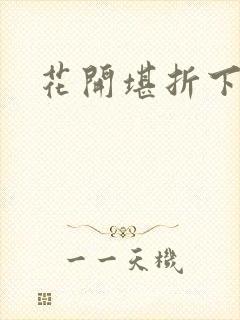 花开堪折下载
