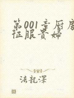 第001章厨房征服贵妇