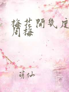 梅花开几度老张周梅