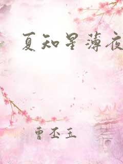 夏知星薄夜宸
