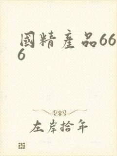 国精产品6666