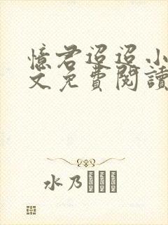 忆君迢迢小说全文免费阅读