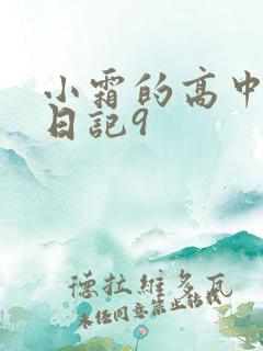 小霜的高中成长日记9