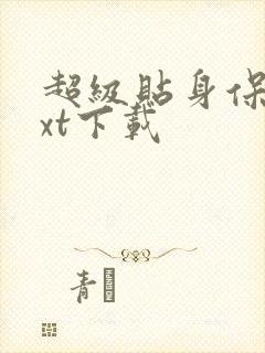 超级贴身保镖txt下载