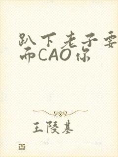 趴下老子要从后面CAO你