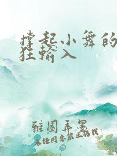 撑起小舞的腿疯狂输入