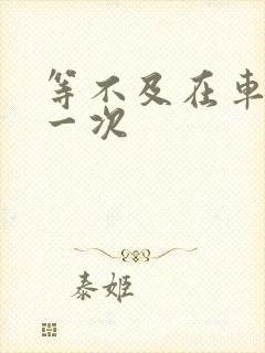 等不及在车里做一次