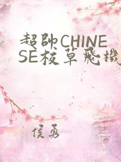 超帅CHINESE校草飞机BLUE