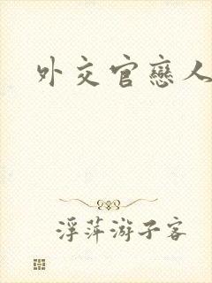 外交官恋人小说