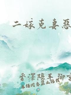 二嫁克妻恶少