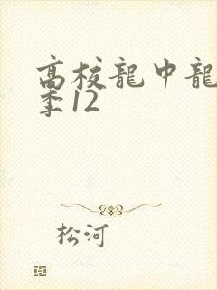 高校龙中龙第二季12