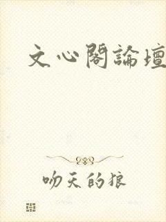 文心阁论坛