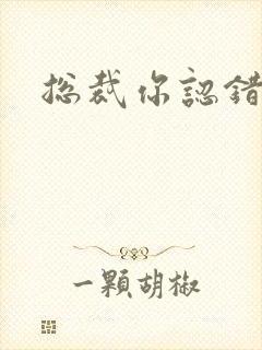 总裁你认错人了