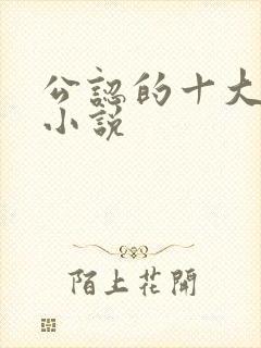 公认的十大虐心小说